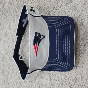 Reebok New England Patriots White Original Visor Golf Sun Sports